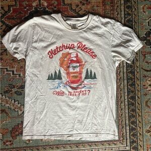 Ketchup please comfort colors graphic tee